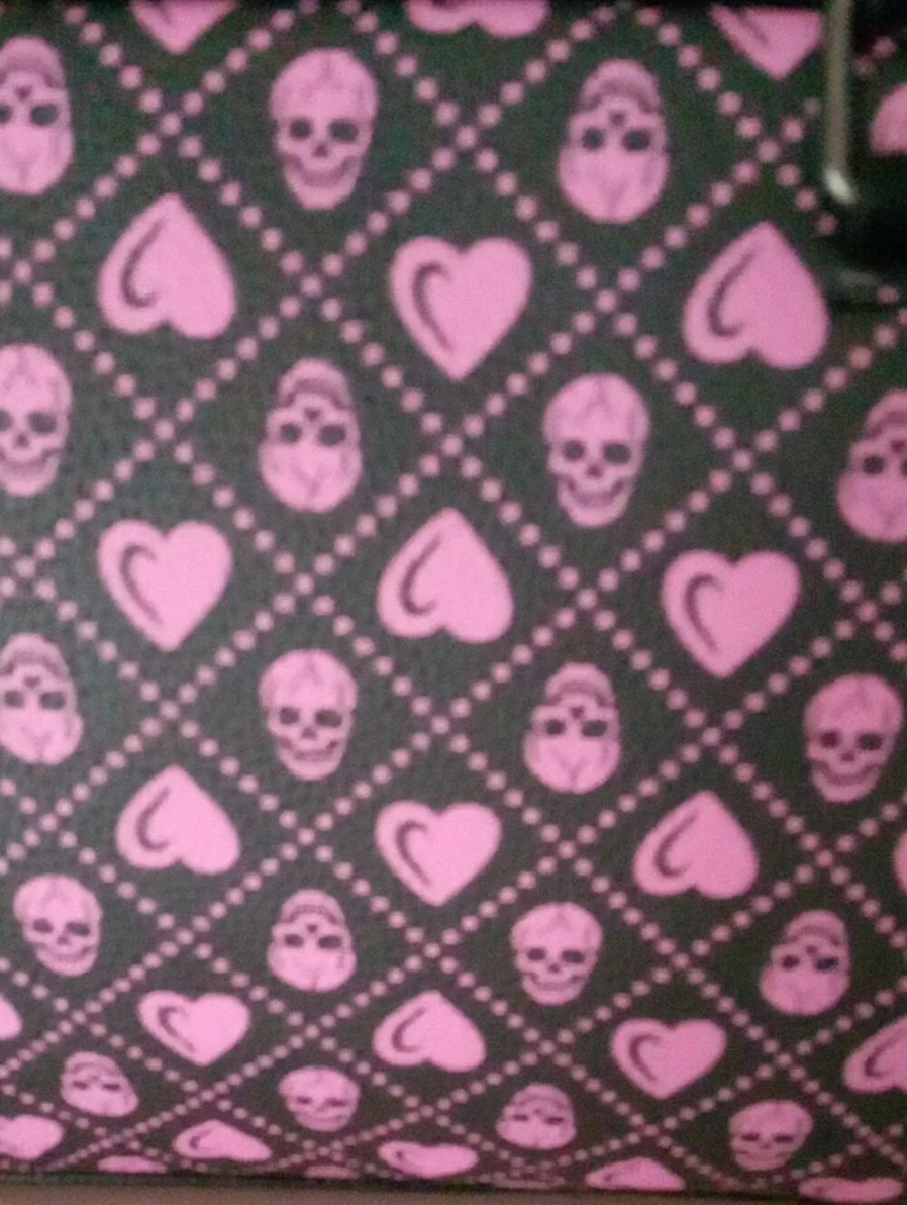 Pink Skull Ed Hardy Rhinestone Satchel NWTS